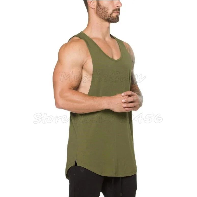 Men's Bodybuilding Stringer Tank Top Vest