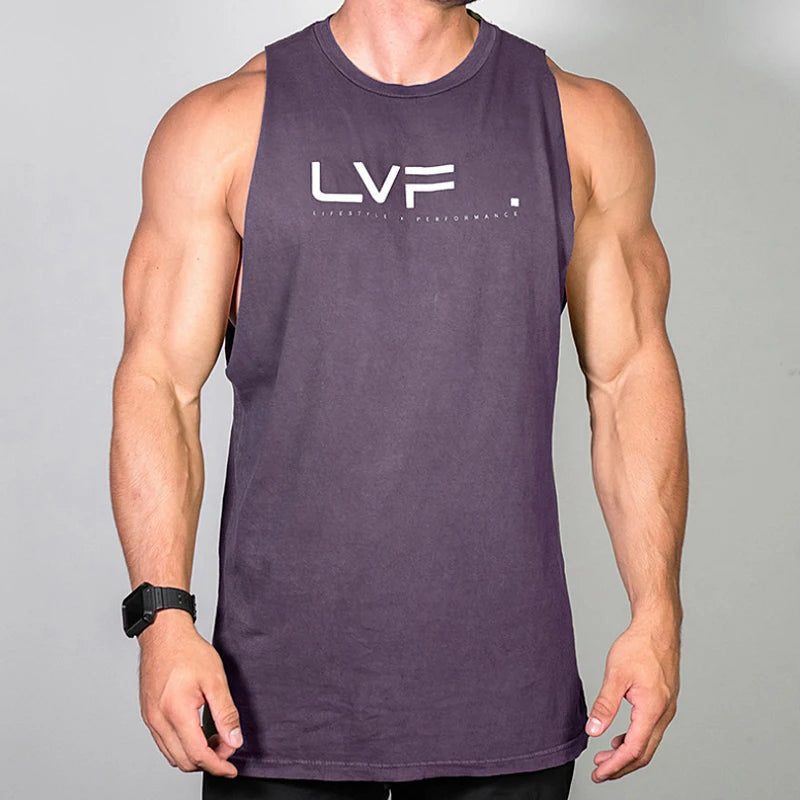 Men's Summer Gym Tank Top for Workouts