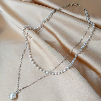 2024 Women's Pearl Choker Necklace Fashion Jewelry
