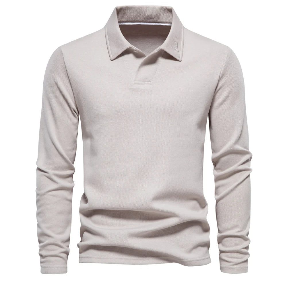 Men's Casual Luxury Golf Polo Shirt