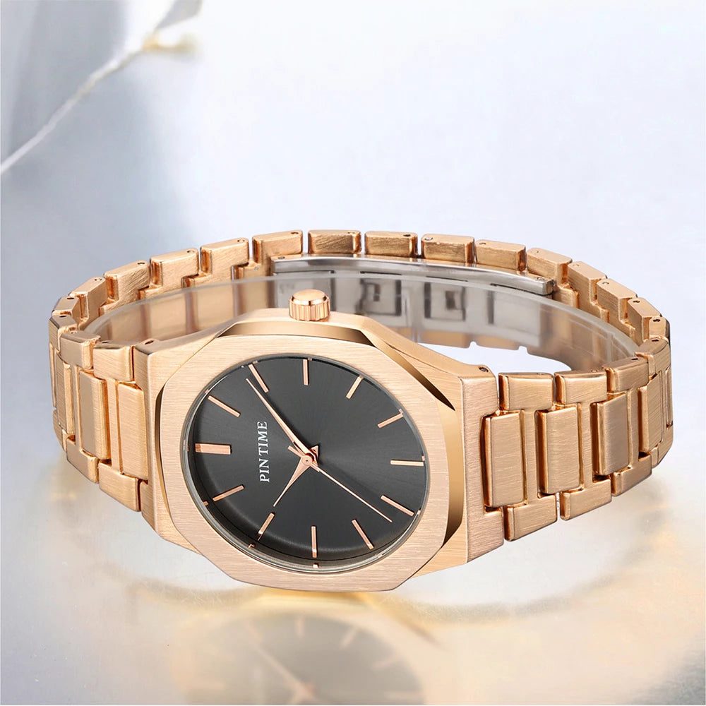 Waterproof Super Thin Quartz Watch for Men