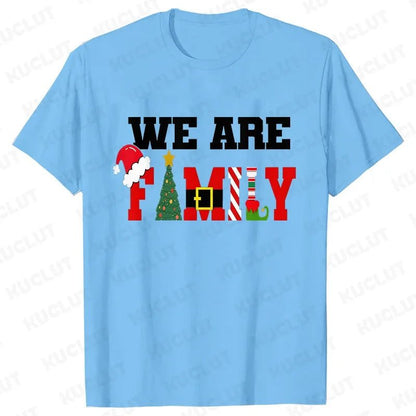 Funny Family Matching Christmas T-Shirt for Everyone