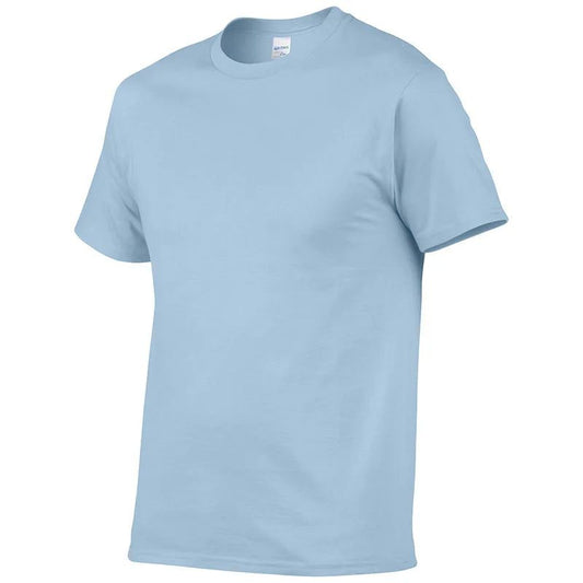 High Quality Men's Cotton Solid Color T-Shirt