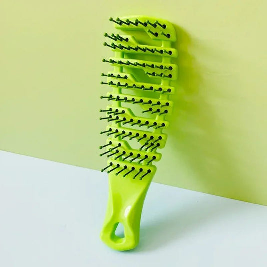 Gradient Hollow Out Hair Brush for Detangling
