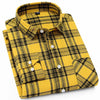 Men's Flannel Plaid Shirt for Autumn 2024