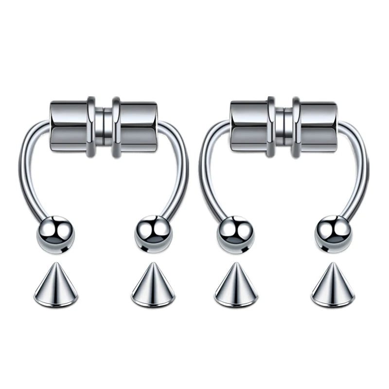 Stainless Steel Fake Septum Nose Ring