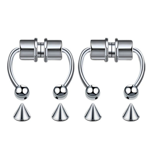 Stainless Steel Fake Septum Nose Ring