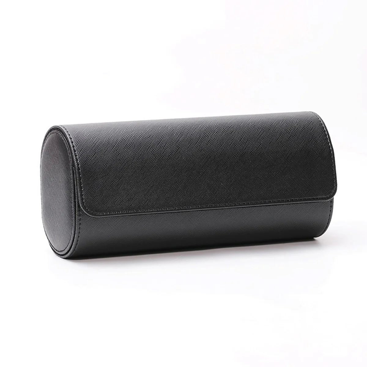 Portable Vintage Leather Watch Roll Travel Case