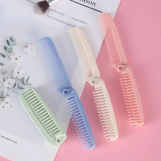 Portable Foldable Travel Hair Comb Brush