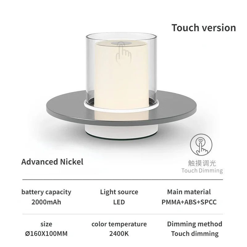Rechargeable Small Decorative Night Lamp for Romance