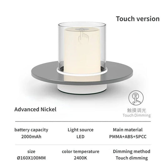 Rechargeable Small Decorative Night Lamp for Romance