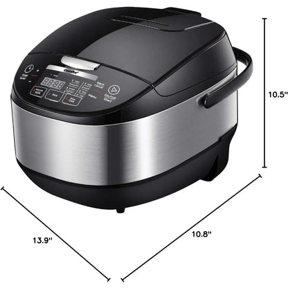Large Fuzzy Logic Rice Cooker with 11 Presets