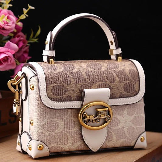 2024 Trendy Rose Red Crossbody Handbag