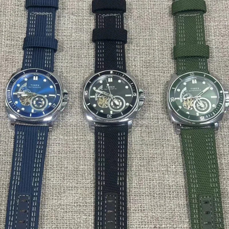 Luxury Automatic Men's Stainless Steel Dive Watch