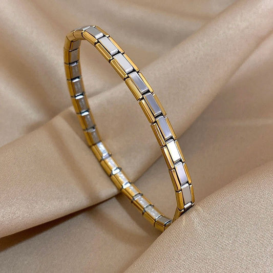 Adjustable Waterproof Stainless Steel Women's Bracelet