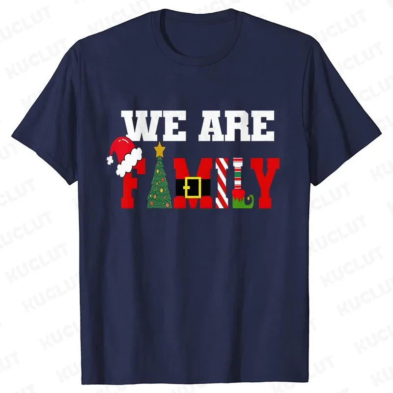 Funny Family Matching Christmas T-Shirt for Everyone