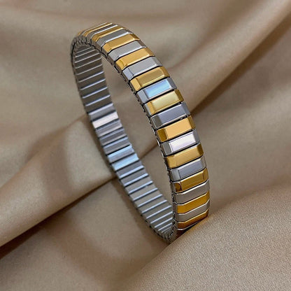 Vintage Waterproof Stainless Steel Heart Bangles