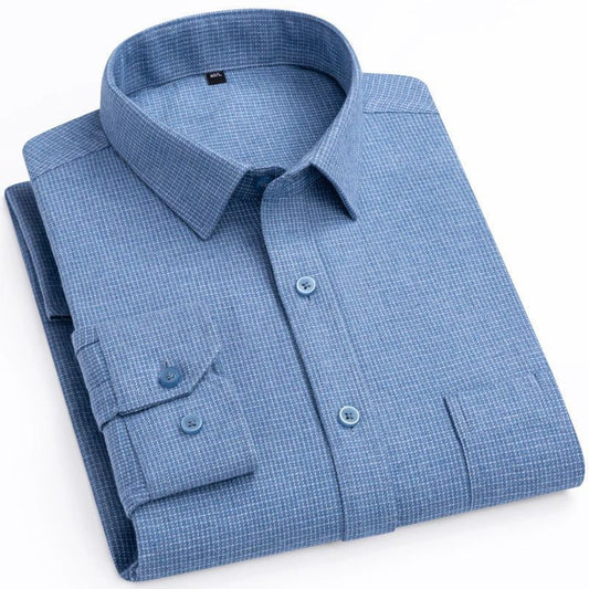 Men's Premium Flannel Long Sleeve Shirt
