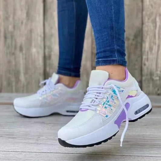 Breathable Chunky Platform Sneakers for Women