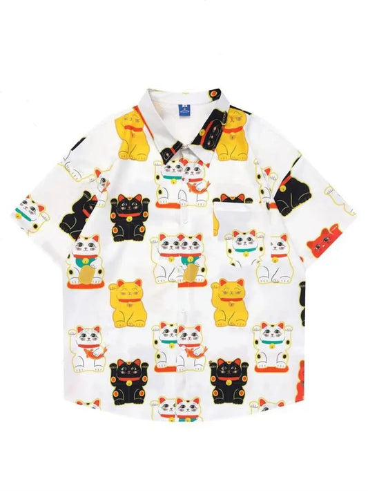 3D Printed Hawaiian Shirts for Men Women