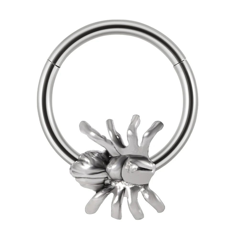 Unique Surgical Steel Septum Clicker Jewelry