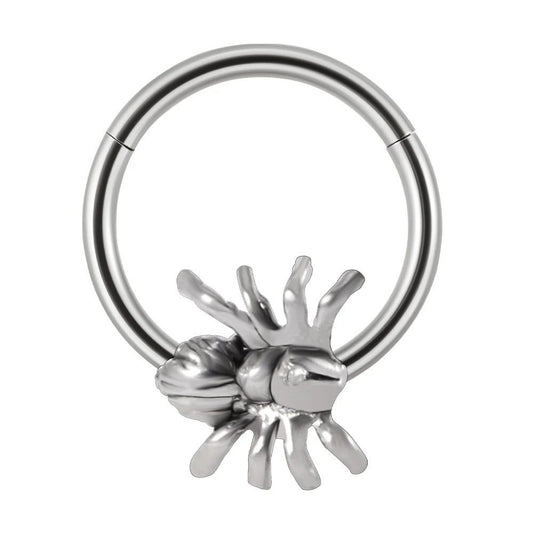 Unique Surgical Steel Septum Clicker Jewelry