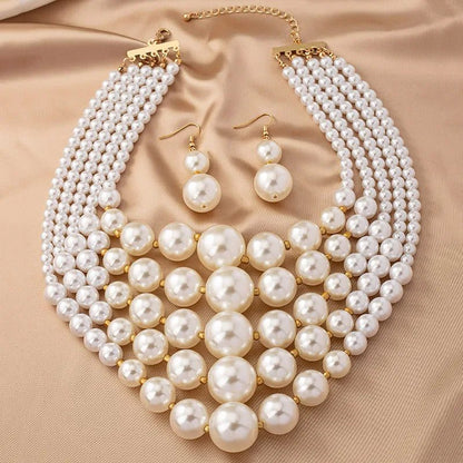 Elegant Pearl Folding Necklace for Women 2023