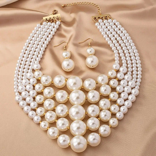 Elegant Pearl Folding Necklace for Women 2023