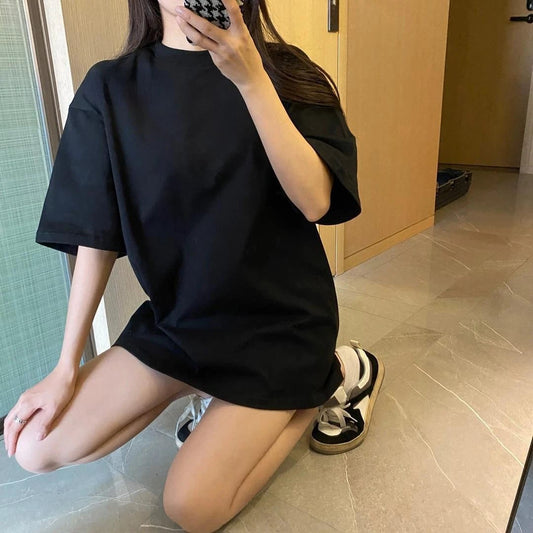 Trendy Oversized Cotton T-Shirts for Women