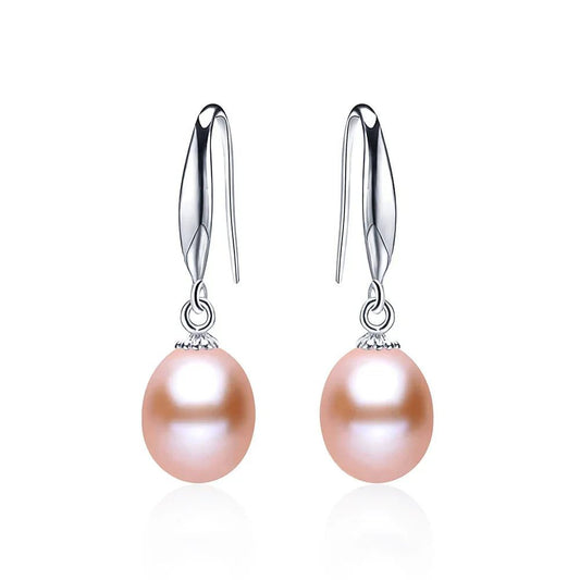 2024 Natural Pearl Drop Earrings for Weddings