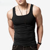 2024 Plus Size Men's Ribbed Tank Top