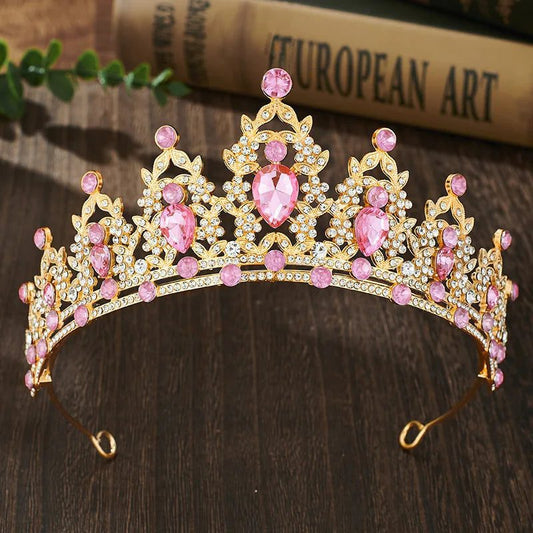 Elegant Rhinestone Tiara for Bridal Hair