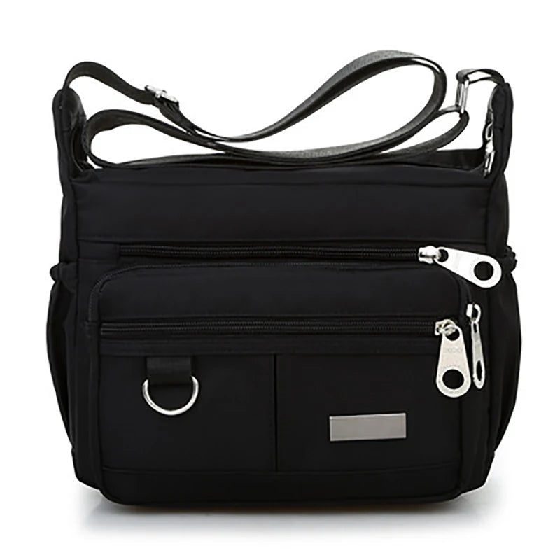 Waterproof Multi-Pocket Crossbody Handbag for Women