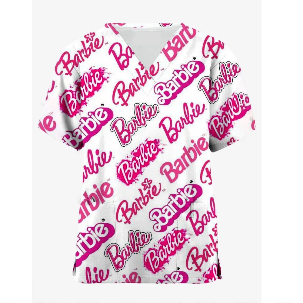 Cartoon Surgical Gowns T-Shirt for Women