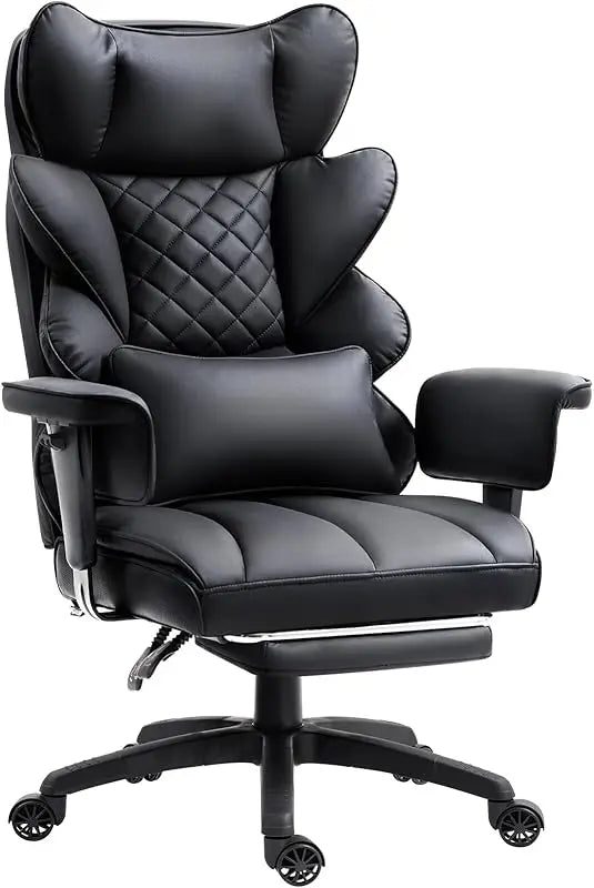Ergonomic High Back Gaming Chair with Footrest