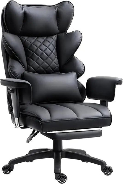 Ergonomic High Back Gaming Chair with Footrest