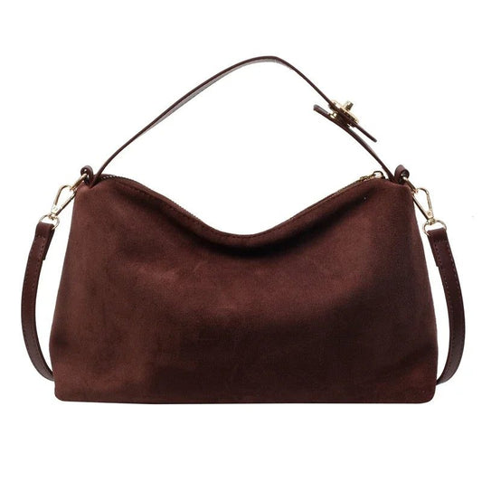 2024 Suede Large Capacity Women's Shoulder Bag