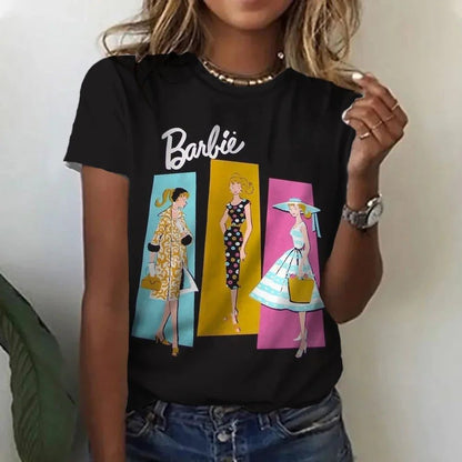 Cute Loose Short Sleeve Women's T-Shirt