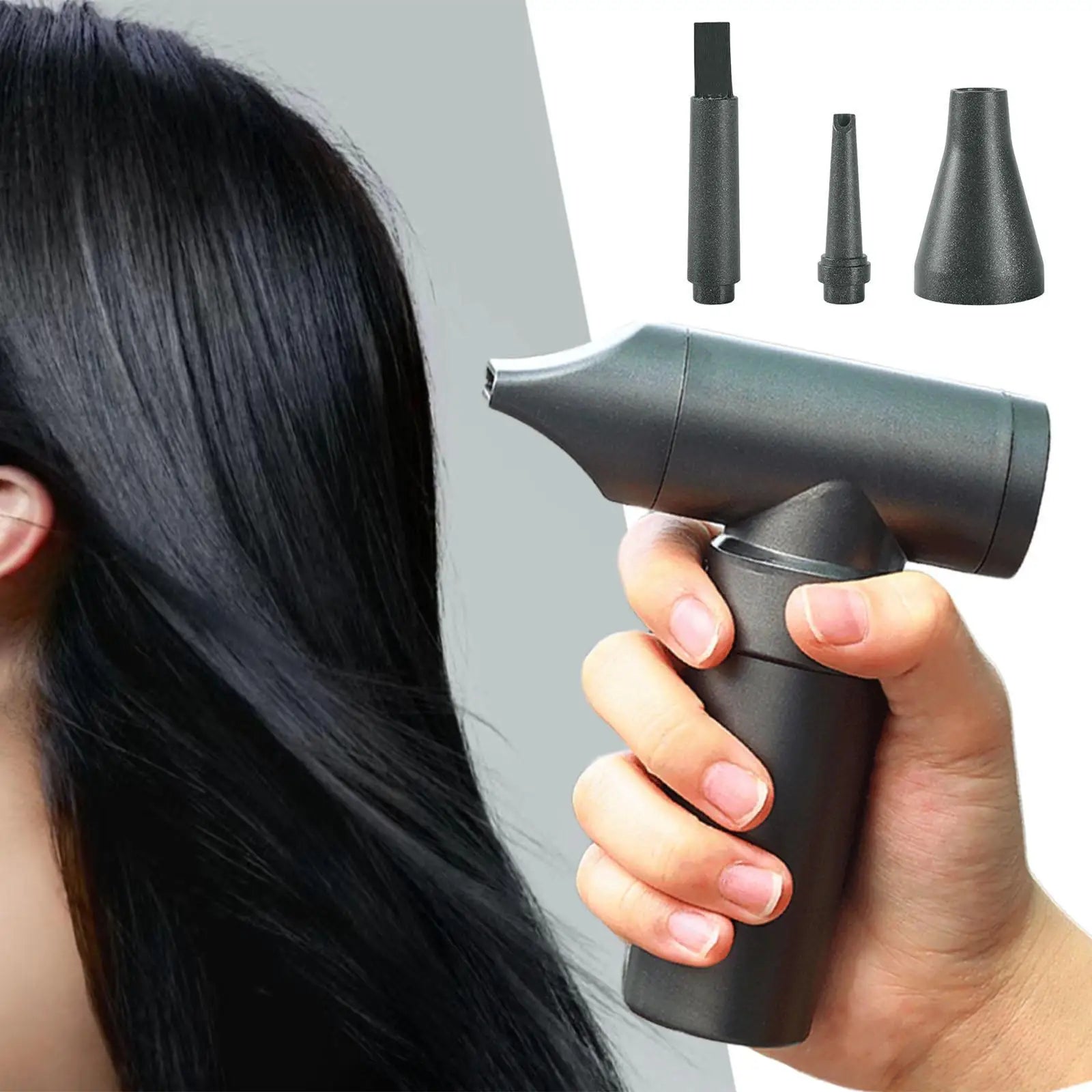 Portable Rechargeable Hair Dryer for Travel