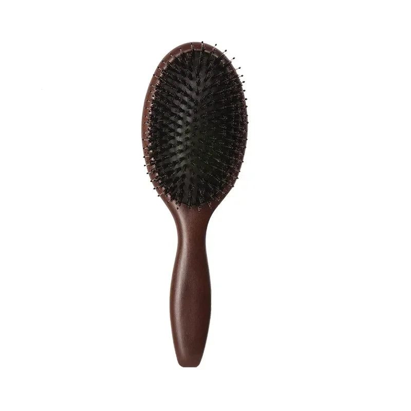 Wooden Paddle Hair Brush for Detangling
