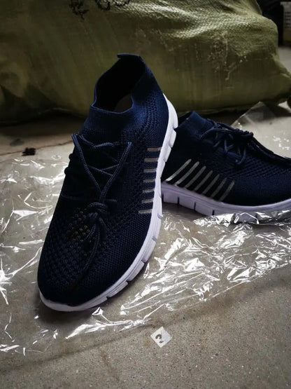 Trendy Breathable Mesh Platform Sneakers for Women