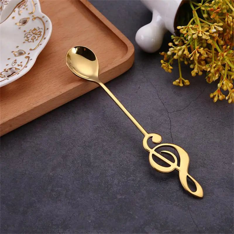 Musical Notes Stainless Steel Tea Spoon