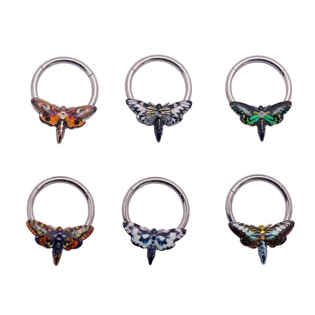 16G Stainless Steel Septum Nose Ring Jewelry