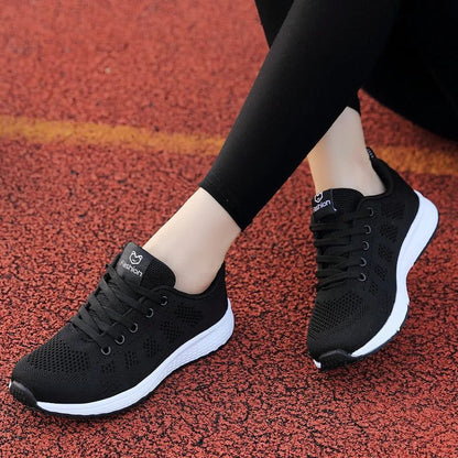Lightweight Breathable Women’s Running Sports Shoes