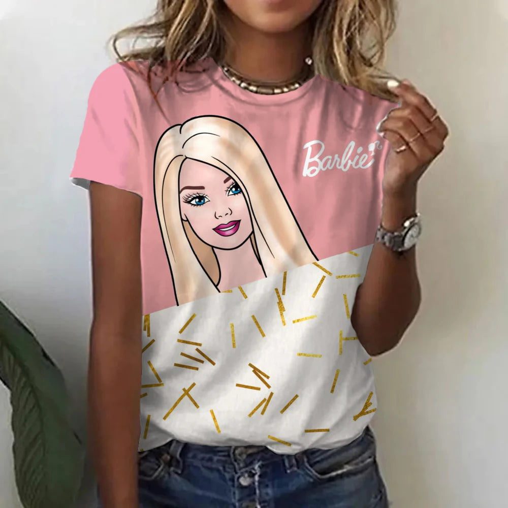 Kawaii Summer Princess T-Shirt for Women