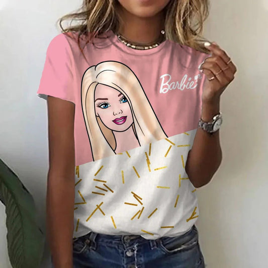 Kawaii Summer Princess T-Shirt for Women