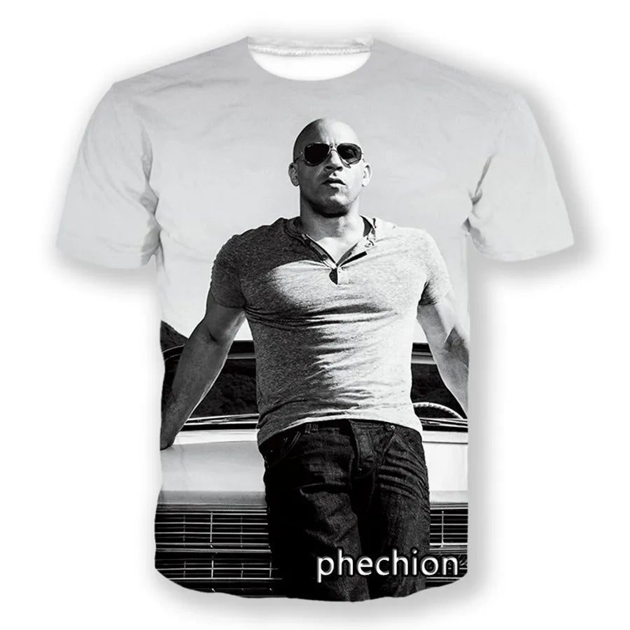 Unisex 3D Print Diesel T-Shirt for Hip Hop