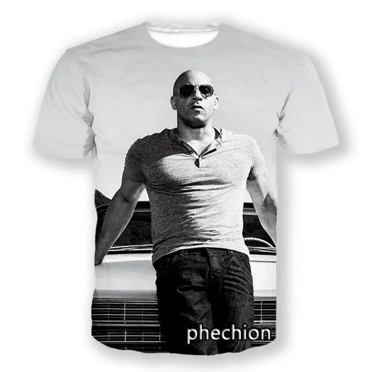 Unisex 3D Print Diesel T-Shirt for Hip Hop