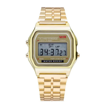 Vintage LED Digital Unisex Sports Wristwatch