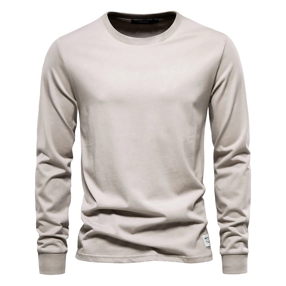 High-Quality Men's Casual Cotton T-Shirt